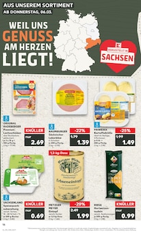 Sahne im Kaufland Prospekt "KNÜLLER" mit 56 Seiten (Leipzig)