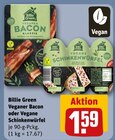 Veganer Bacon oder Vegane Schinkenwürfel bei REWE im Baunach Prospekt für 1,59 €