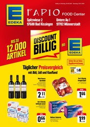 E center Prospekt für Bad Kissingen mit 2 Seiten E center Prospekt für Bad Kissingen: "DISCOUNT BILLIG", 2 Seiten, 30.06.2025 - 05.07.2025