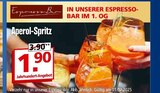 Aperol-Spritz von Espresso Bar im aktuellen Segmüller Prospekt für 1,90 €