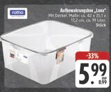 Aufbewahrungsbox Lona im Angebot bei EDEKA in Erlangen Aufbewahrungsbox Lona Angebote von rotho bei EDEKA Erlangen für 5,99 €