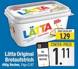 Original Brotaufstrich von Lätta im aktuellen EDEKA Prospekt