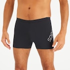 Badehose Boxer Herren Speedo - Logo schwarz/weiß Angebote von SPEEDO bei Decathlon Oldenburg für 16,99 €