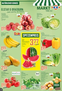 Bananen im aktuellen K+K - Klaas & Kock Prospekt (Osnabrück) Bananen im K+K - Klaas & Kock Prospekt "Wenn Lebensmittel, dann K+K" mit 12 Seiten (Osnabrück)