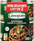 Ratatouille cuisinée à la provençale - CASSEGRAIN à 2,27 € dans le catalogue Intermarché Super