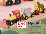 Zug auf Schiene im Rossmann Prospekt Zug auf Schiene von Miniju im aktuellen Rossmann Prospekt für 5,99 €