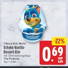 Schoko-Vanille-Dessert-Eier von Tilbury Kids World für 0,69 € bei EDEKA im Angebot Schoko-Vanille-Dessert-Eier von Tilbury Kids World im aktuellen EDEKA Prospekt