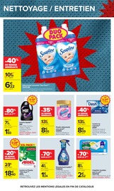 Promos Lessive dans le catalogue "Carrefour" de Carrefour Lessive en promo dans le catalogue Carrefour à la page 63