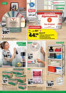 Wandfarbe im Hagebaumarkt Prospekt "KÖRBEWEISE HERBST-PREISE." mit 8 Seiten (München)