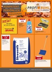 Profi Ruhl Baumärkte Prospekt der aktuellen Woche mit 4 Seiten, gültig von 03.11.2025 bis 08.11.2025, in Tauberrettersheim und Umgebung Aktueller Profi Ruhl Baumärkte Prospekt in Tauberrettersheim und Umgebung, "KOMPETENT. PERSÖNLICH. REGIONAL." mit 4 Seiten, 03.11.2025 - 08.11.2025