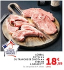 Agneau côte avec os à griller - Super U à Clermont-Ferrand Agneau côte avec os à griller en promo chez Super U Clermont-Ferrand à 18,99 €