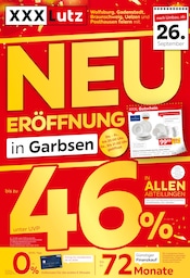 Aktueller XXXLutz Möbelhäuser Möbel & Einrichtung Prospekt in Gifhorn und Umgebung, "NEUERÖFFNUNG in Garbsen" mit 24 Seiten, 23.09.2024 - 06.10.2024