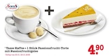 Aktuelles Kaffee und Passionsfrucht-Torte Angebot bei E center in Frankfurt (Main) ab 4,90 €