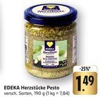 Pesto im Angebot bei E center in Ulm Pesto Angebote von EDEKA Herzstücke bei E center Ulm für 1,49 €