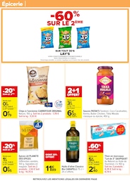 Prix et réduction Huile D'olive dans le prospectus Carrefour en cours Offre Huile D'olive dans le catalogue Carrefour du moment à la page 33