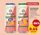 Natur Radler Grapefruit 0.0% Angebote von Krombacher bei Penny Offenbach für 0,65 €
