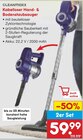 Kabelloser Hand- & Bodenstaubsauger Angebote von CLEANMAXX bei Netto Marken-Discount Borken für 59,99 €