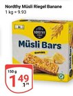 Müsli Riegel Banane Angebote von Nordthy bei GLOBUS Oberhausen für 1,49 €