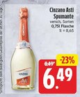 Asti Spumante von Cinzano für 6,49 € bei EDEKA im Angebot Asti Spumante von Cinzano im aktuellen EDEKA Prospekt