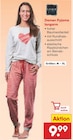 Damen Pyjama langarm im Netto Marken-Discount Prospekt Damen Pyjama langarm von im aktuellen Netto Marken-Discount Prospekt für 9,99 €