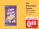 Mikrowellen-Popcorn süß Angebote von Chio bei famila Nordost Elmshorn für 0,88 €