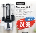 Stabmixer 3-in1 im Angebot bei Kaufhaus Stolz in Bremerhaven Stabmixer 3-in1 Angebote von Michelino bei Kaufhaus Stolz Bremerhaven für 24,99 €