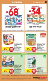 Viande Angebote im Prospekt "50% REMBOURSÉS EN BONS D'ACHAT SUR LE RAYON ALIMENTATION ET HYGIÈNE BÉBÉ" von Intermarché auf Seite 3