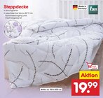 Aktuelles Steppdecke Angebot bei Netto Marken-Discount in Freiburg (Breisgau) ab 19,99 €