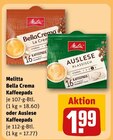 Melitta Bella Crema Kaffeepads oder Auslese Kaffeepads im Angebot bei REWE in Weinheim Melitta Bella Crema Kaffeepads oder Auslese Kaffeepads Angebote bei REWE Weinheim für 1,99 €