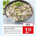 Marktkauf Senden - Sylter Heringstopf Angebot im Prospekt Sylter Heringstopf bei Marktkauf im Senden Prospekt für 1,19 €
