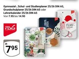 Gymnasial-, Schul- und Studienplaner im Angebot bei GLOBUS in Trier Gymnasial-, Schul- und Studienplaner Angebote von FLVG bei GLOBUS Trier für 7,95 €