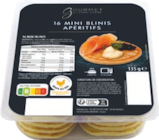 16 mini blinis apéritifs - GOURMET FINEST CUISINE - Aldi 16 mini blinis apéritifs - GOURMET FINEST CUISINE à 0,99 € dans le catalogue Aldi