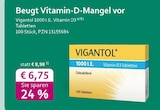 1000 I.E. Vitamin D3 Tabletten im aktuellen Prospekt bei mea - meine apotheke in Auerbach