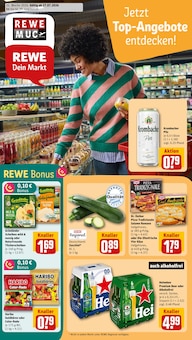REWE Prospekt Dein Markt mit  Seiten in Hallbergmoos und Umgebung