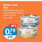 Filet im Angebot bei V-Markt in Memmingen Filet Angebote von Wildes Land bei V-Markt Memmingen für 0,79 €