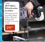 Aktuelle Bohrmaschine Angebote bei ALDI SÜD in Duisburg Aktuelles 20-V-Akku-Bohrschrauber brushless Angebot bei ALDI SÜD in Duisburg ab 29,99 €