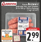 Frische Bratwurst Angebote von Rasting bei E center Wesel für 2,99 €