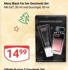 Black For her Geschenk-Set Angebote von Mexx bei GLOBUS Siegen für 14,99 €