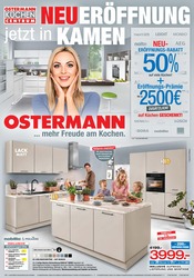 Küchenmöbel im Ostermann Prospekt in Hagen Aktueller Ostermann Prospekt mit Küchenmöbel, "NEUERÖFFNUNG", Seite 1