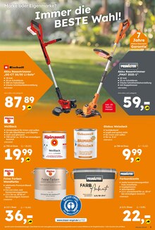 Wandfarbe im aktuellen Globus-Baumarkt Prospekt (Jena) Wandfarbe im Globus-Baumarkt Prospekt "Immer eine Idee besser" mit 12 Seiten (Jena)