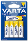 Alkaline-Batterien AA »Energy« im Angebot bei Kaufland in Lingen Alkaline-Batterien AA »Energy« Angebote von VARTA bei Kaufland Lingen für 1,00 €