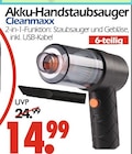 Akku-Handstaubsauger Angebote von Cleanmaxx bei Wreesmann Buxtehude für 14,99 €