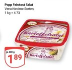 Aktuelles Feinkost Salat Angebot bei GLOBUS in Duisburg ab 1,89 €