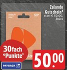 Gutschein bei EDEKA im Prospekt "" für 50,00 €