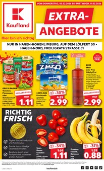 Getränke im Kaufland Prospekt "EXTRA-ANGEBOTE" mit 8 Seiten (Wuppertal)