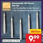Schwebende LED Kerzen Angebote bei Netto Marken-Discount Hannover für 9,99 €