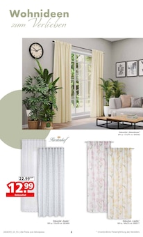 Gardinen im Segmüller Prospekt "Heimtextilien Spezial" mit 16 Seiten (Frankfurt (Main))