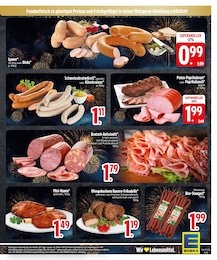 Fleischwurst im EDEKA Prospekt Fleischwurst im EDEKA Prospekt Wir lieben Lebensmittel. auf S. 17