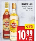 Havana Club im Angebot bei WEZ in Bad Salzuflen Havana Club Angebote bei WEZ Bad Salzuflen für 10,99 €