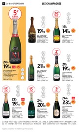 Promos Champagne dans le catalogue "FOIRE AUX VINS" de Intermarché Super Champagne en promo dans le catalogue Intermarché Super à la page 56